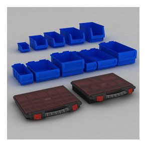 PTP Plastkasse Sortiment